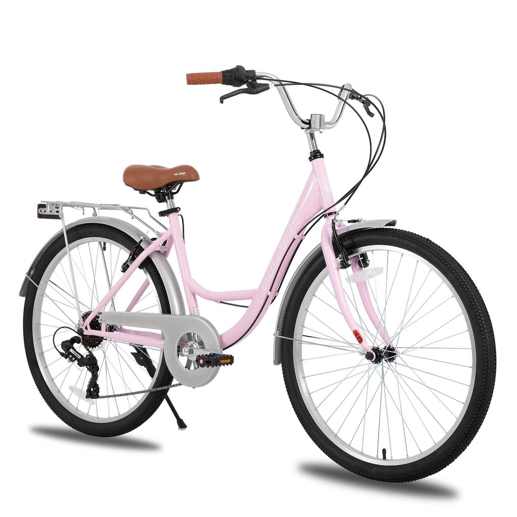 Vélos de ville Hiland de 26 pouces pour adultes, cadre à Image du produit 
