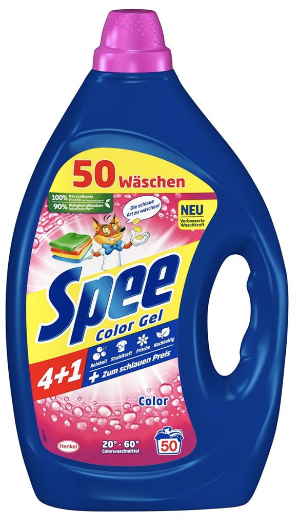 Spee Color Gel Colorwaschmittel frischer langanhaltender Produktbild 4