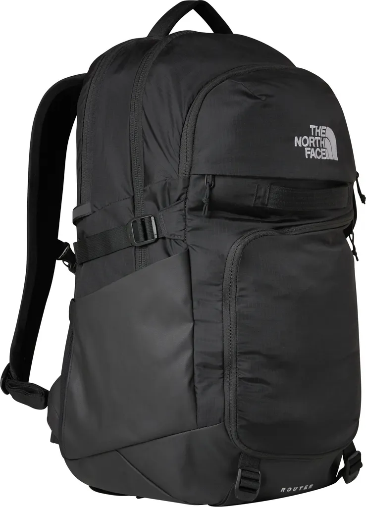 Sac à Dos de Randonnée Router TNF Noir avec Suspension FlexVent 40L