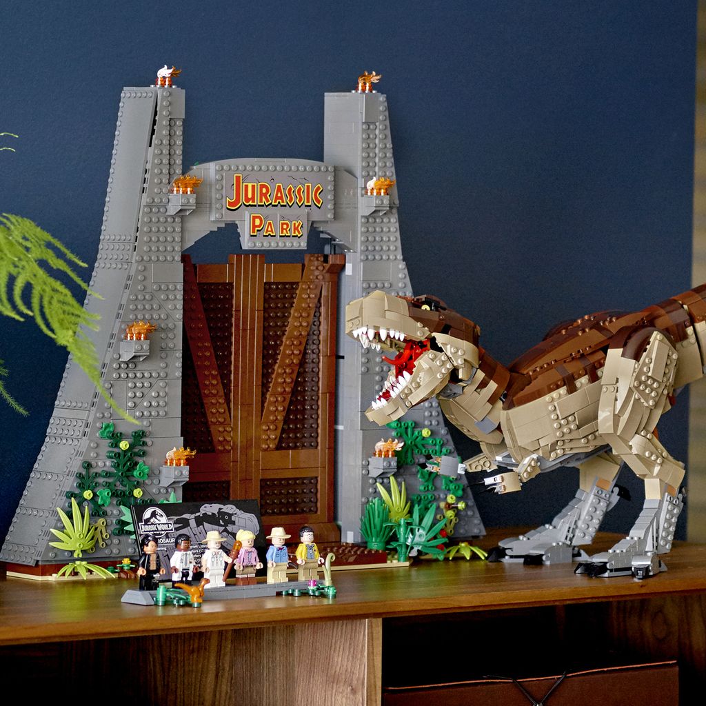 LEGO 75936 Jurassic World Jurassic Park: T. Rex' Verwüstung Produktbild 