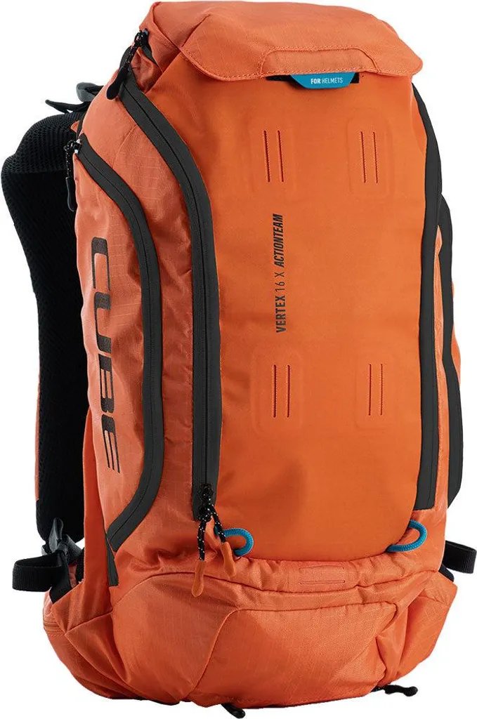 Sac Cube Vertex X Actionteam 16L Orange : fini le mal de dos en VTT