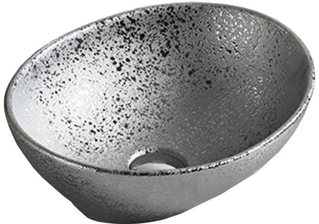 Lavabo MEXEN ELZA structure argentée 40 cm Image du produit 