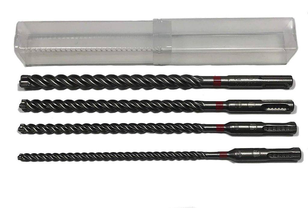 4 tlg. Hilti Bohrer SET - SDS PLUS - TE CX 6-8-10-12/220 mm Produktbild 