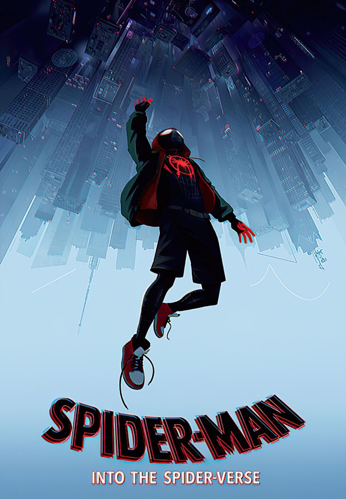 SpiderMan Poster Into The Spider-Verse - Fall 61 x 91,5 cm Produktbild 