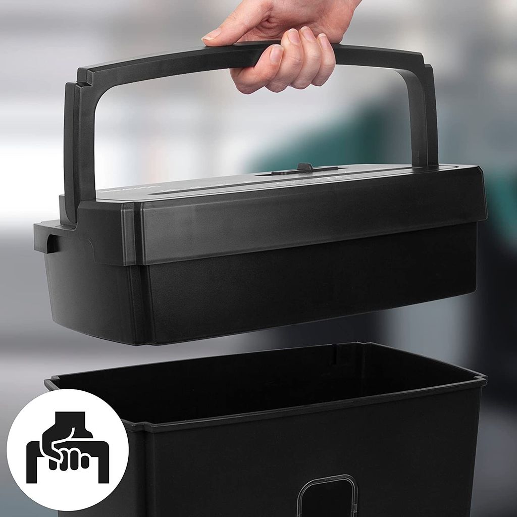 Duronic PS657 Aktenvernichter | 5 x A4 Blatt | 15 Liter Produktbild 5
