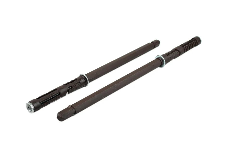 Fixation invisible étagère Ø 10x145 mm - Solution charges lourdes - 50x