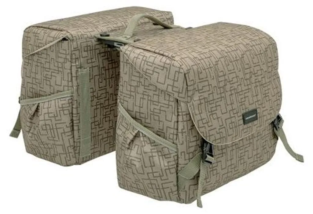 Sacoche Vélo Double 38L Mondi Joy Ivy Walnut Compatible Système MIK