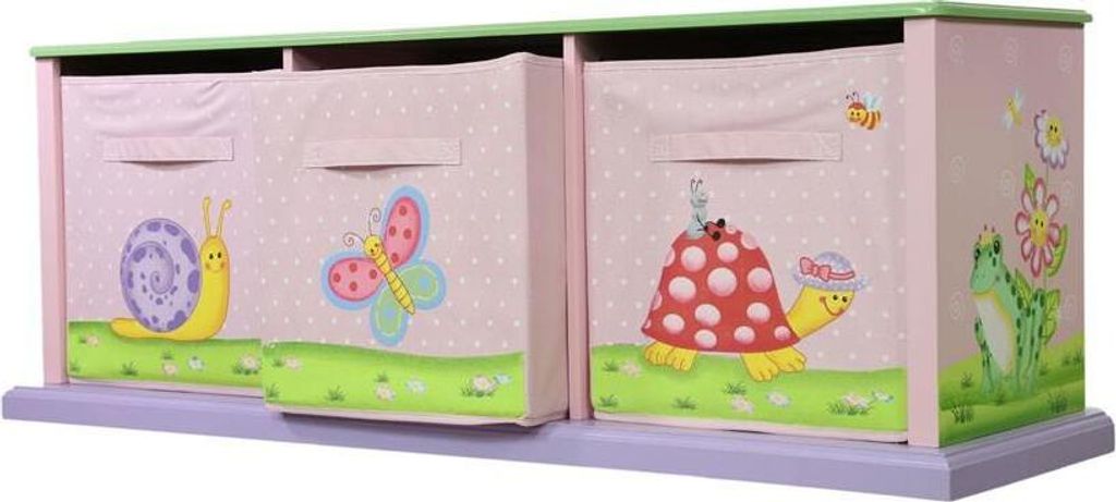 Magic Garden Kommode Mit 3 Großen Staufächern ; Maße (LxBxH): 121,92 cm x 37,47 cm x 43,82 cm ; TD-0132A