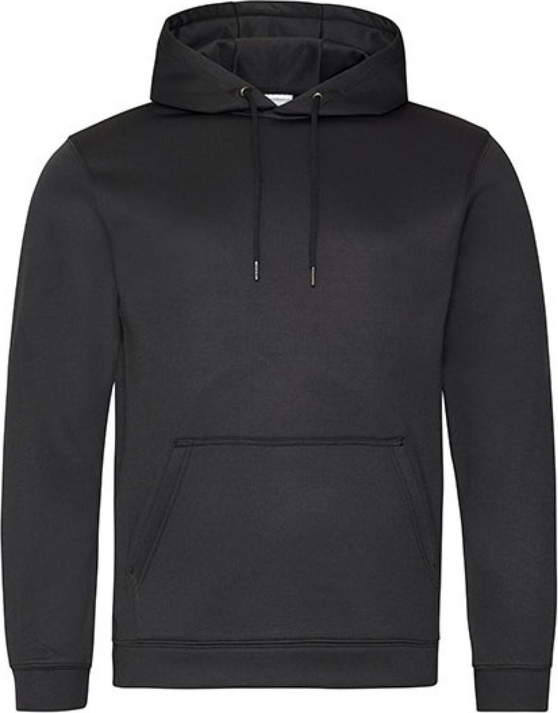 Just Hoods JH006 | Herren Sports Polyester Hoodie - Farbe: Jet Black - Größe: L