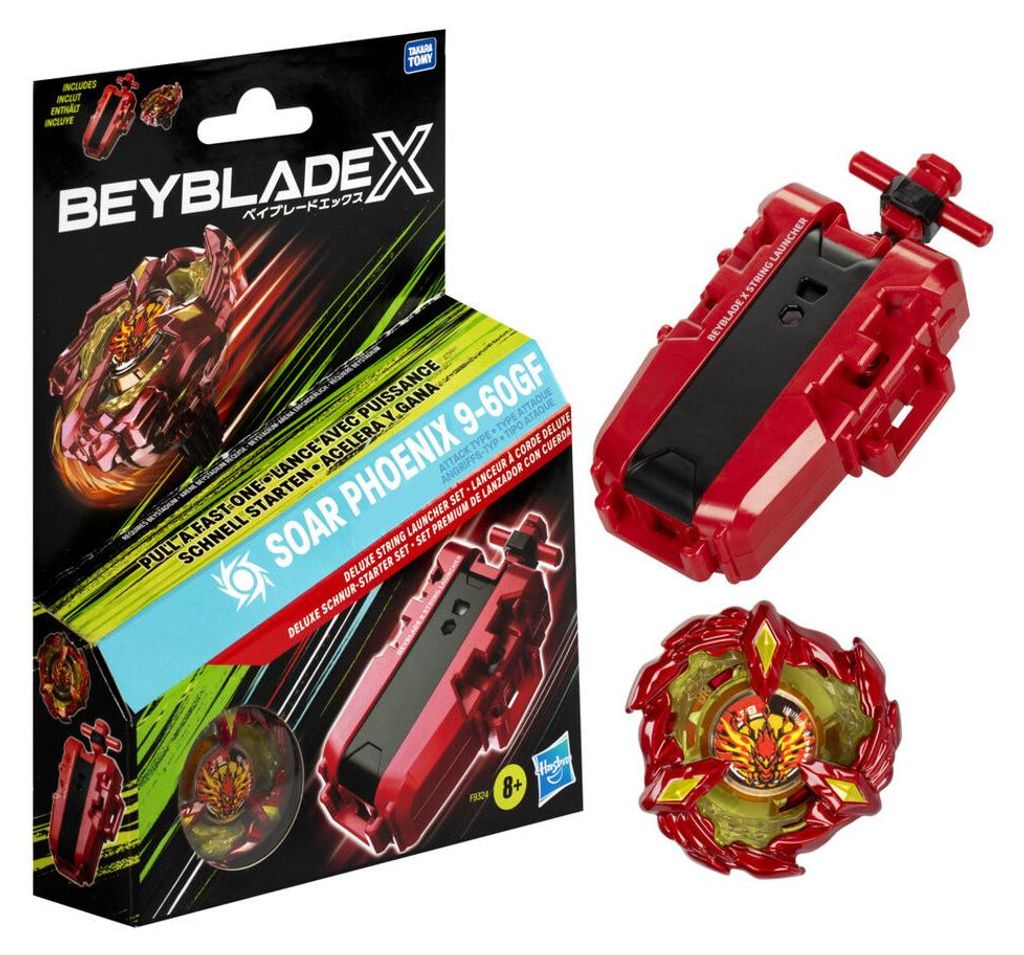 Beyblade X Deluxe String Launcher Set Produktbild 