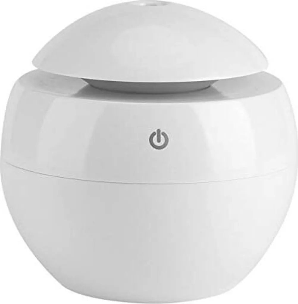 Diffusore Oli Essenziali Elettrico Legno Bianco | Umidificatore LED