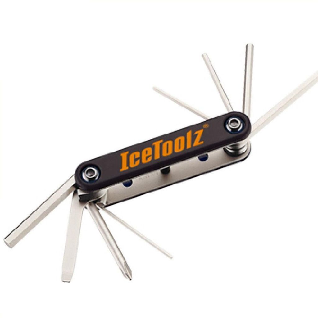 ICETOOLZ 24092A1-Werkzeugsatz 8-teiliger im Halter
