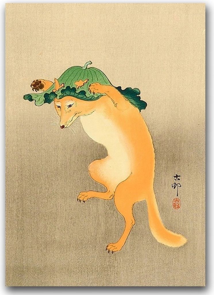 Retro-Poster für Wohnzimmer Japan Style A2 40x60