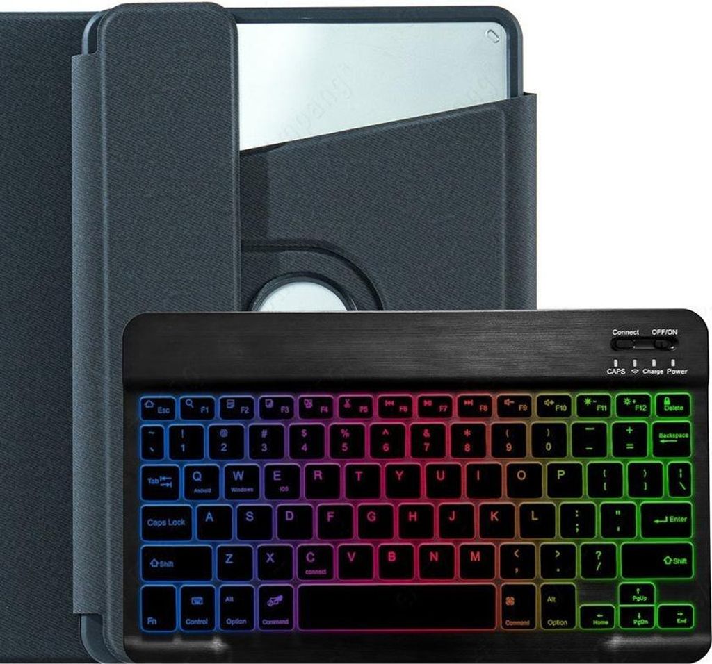 INF Acryl-Drehbare Bluetooth-Tastaturhülle für Huawei MatePad 10.4