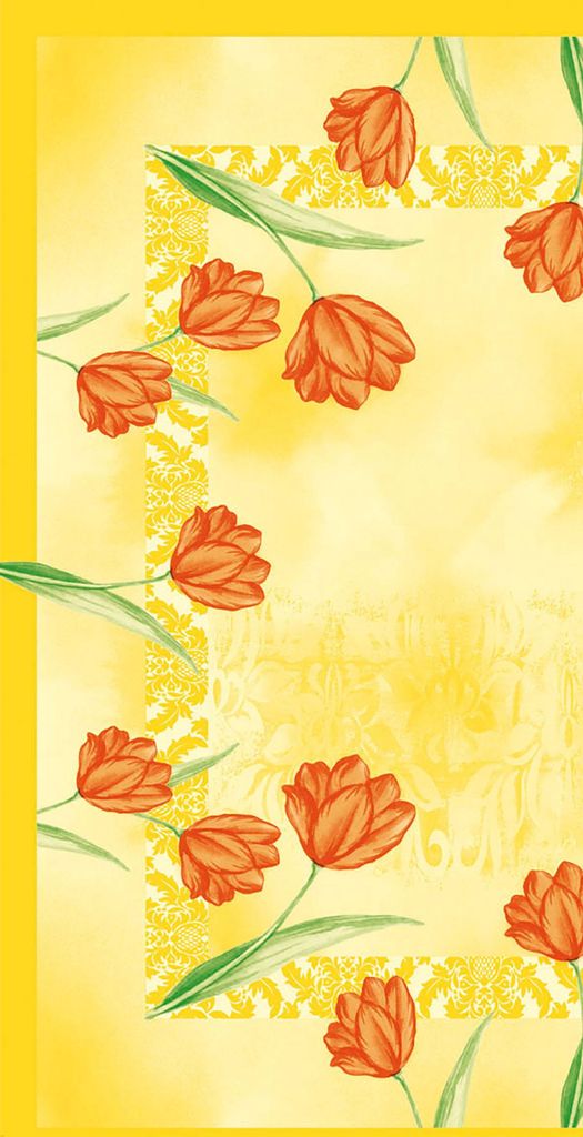 Airlaid Tischdecke Sally in Gelb-Orange, 80 x 80 cm, 20 Produktbild 