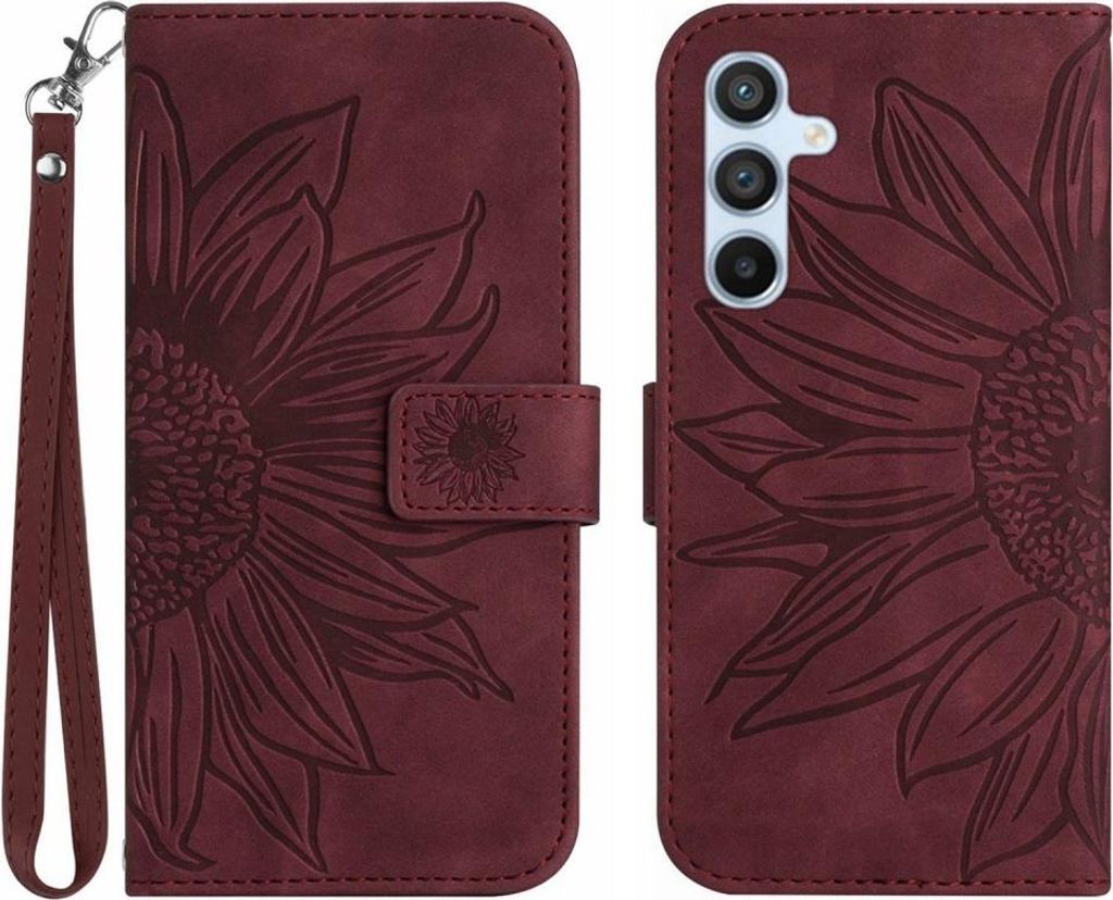 Samsung Galaxy A16 Hülle - Coverup Sonnenblume Klapphülle Produktbild 