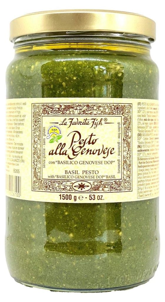 La Favorita Pesto alla Genovese 1500g – Pesto de basilic Image du produit 