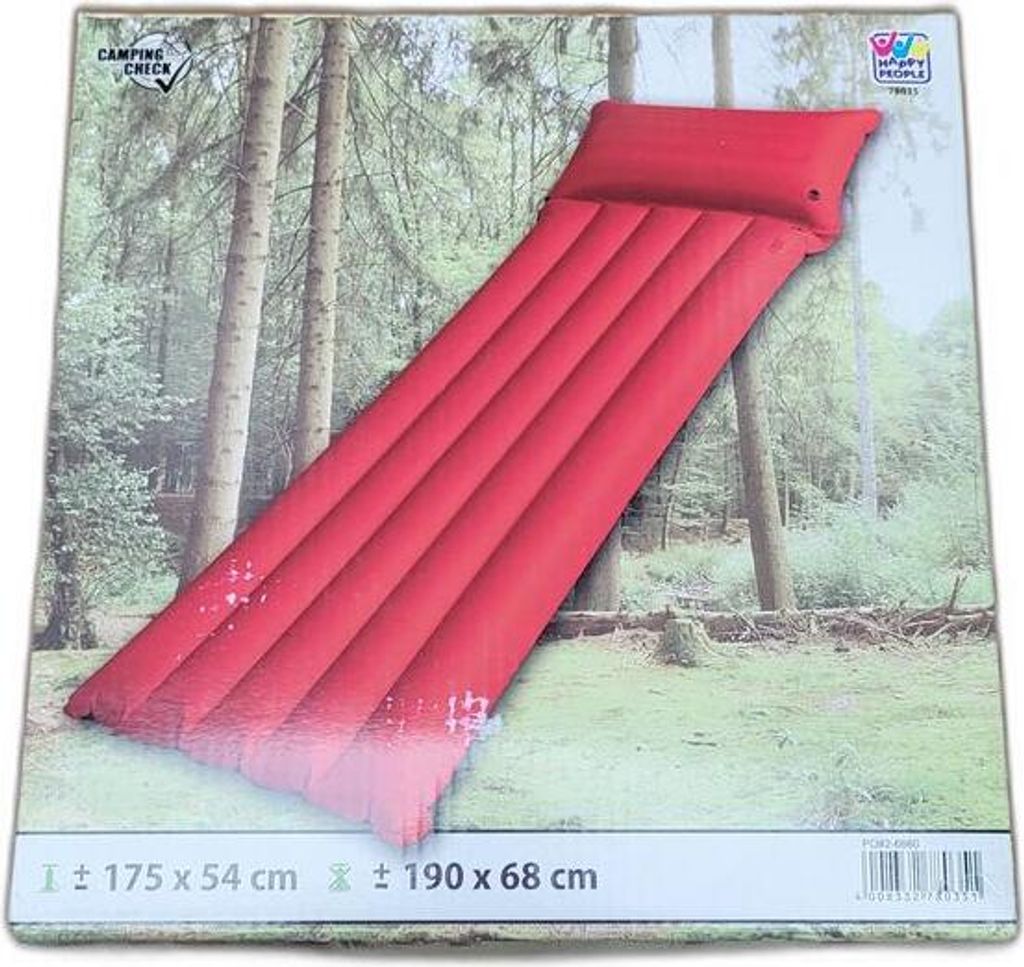 HAPPY PEOPLE Luftmatratze 97-78035000 PVC Mikrofaser 175x54