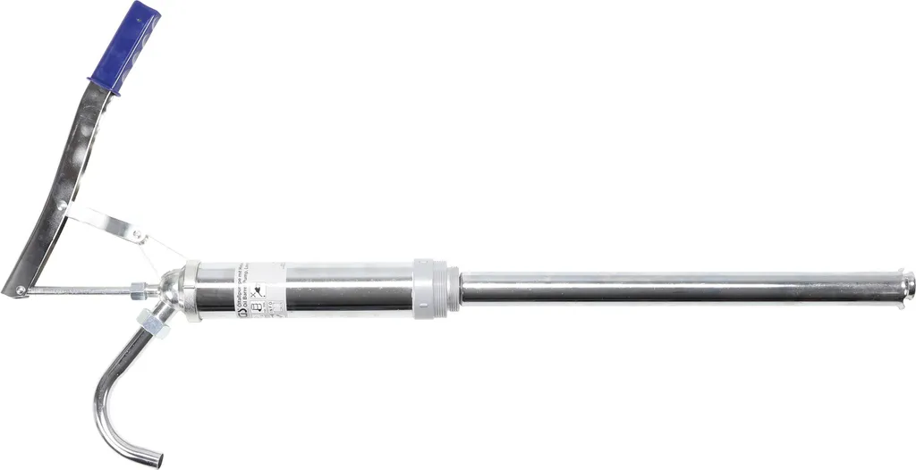 Pompe pour fûts d'huile BGS 8343 robuste avec levier et débit optimisé