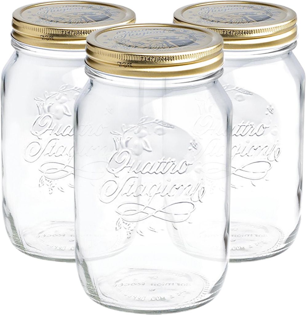 Bormioli Rocco Quattro Stagioni Glas Vorratsgläser - Produktbild 
