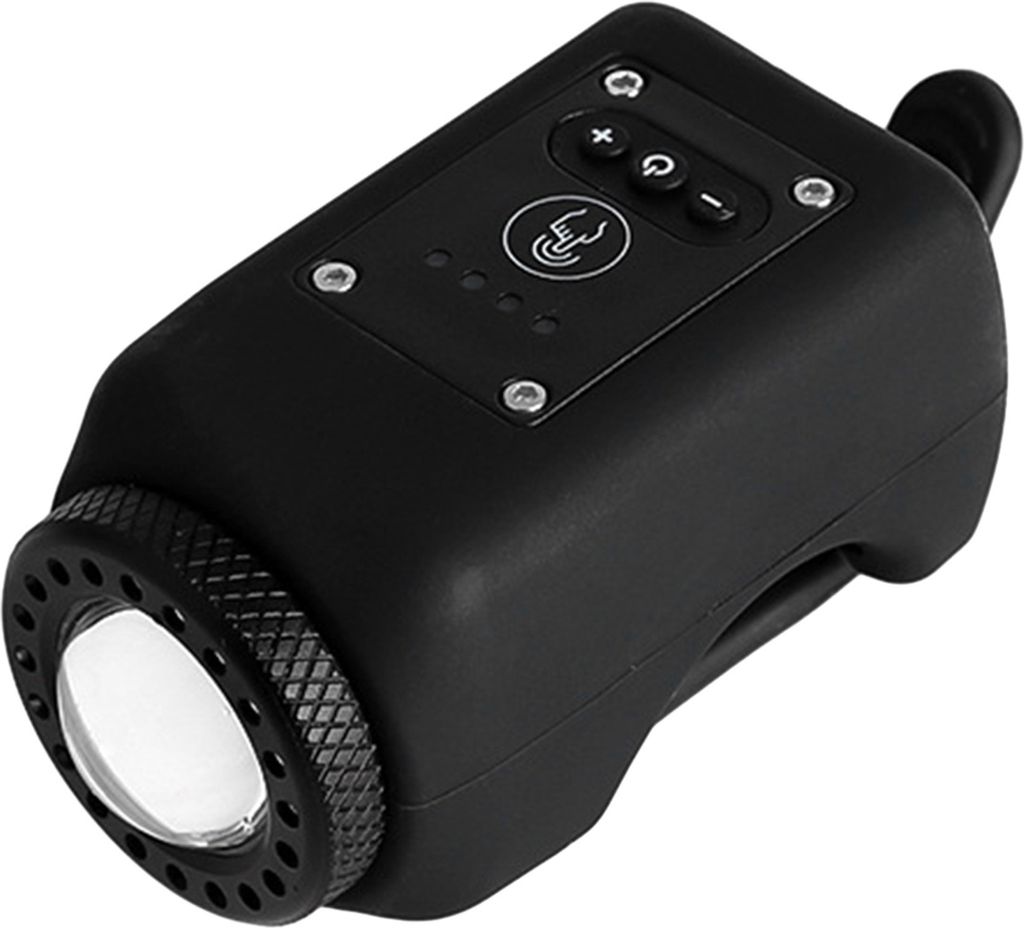 1 Set Elektrische Fahrradhupe mit LED-Licht Einfache Installation Wasserdichter, hochheller Fahrrad-Frontscheinwerfer für MTB Rennräder