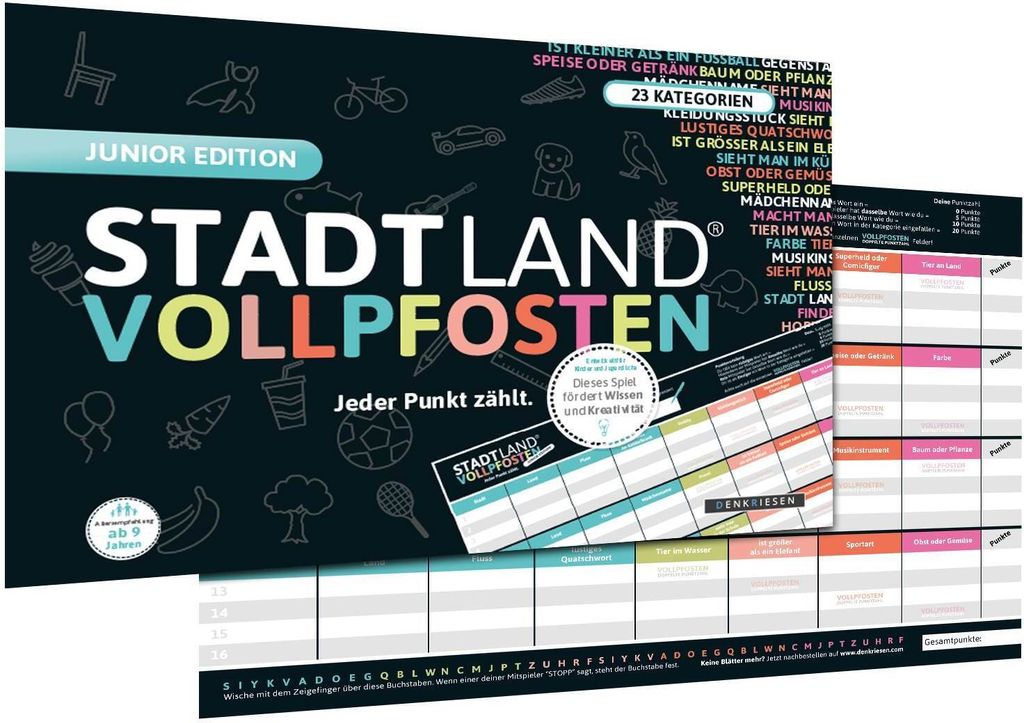 DENKRIESEN - STADT LAND VOLLPFOSTEN® - JUNIOR EDITION Obrázok produktu 