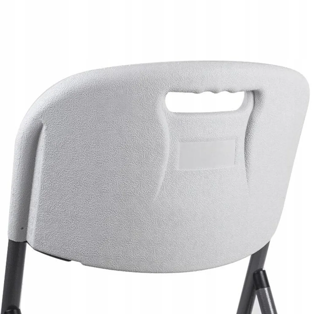 Lot de 4 chaises de jardin pliantes pour camping et pique-nique chic