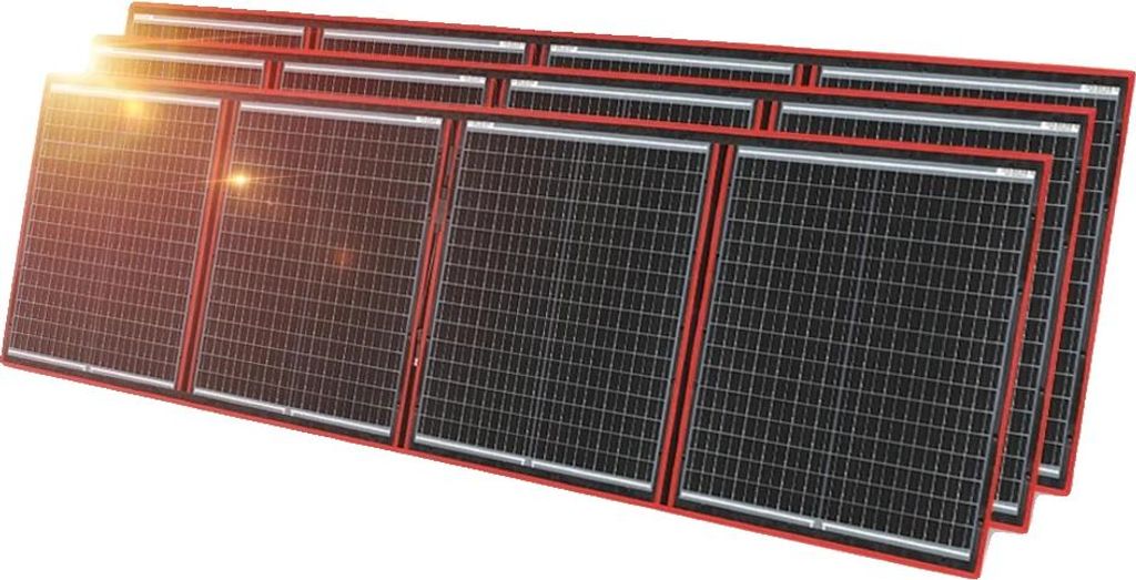 Solarpanel, flexibel, tragbar und faltbares Design, 450W Panel Kit