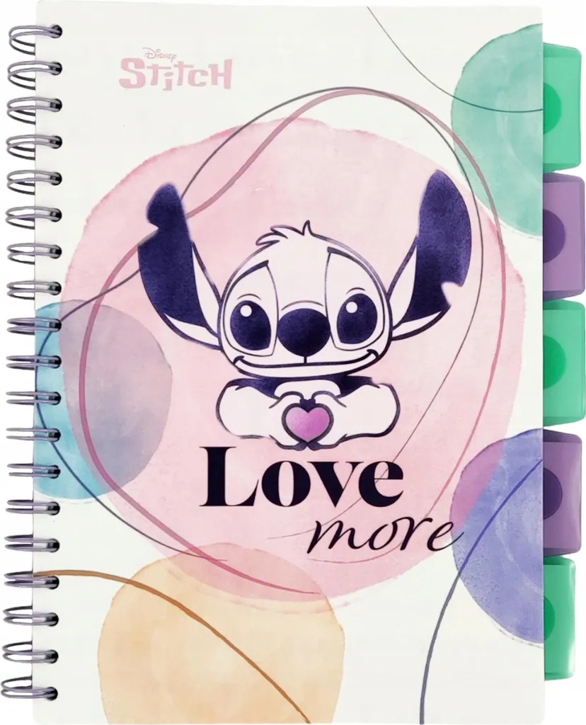 Notizbuch Spir Fash Stitch1 B5 - Quaderno Spirale 100Sh per Appunti