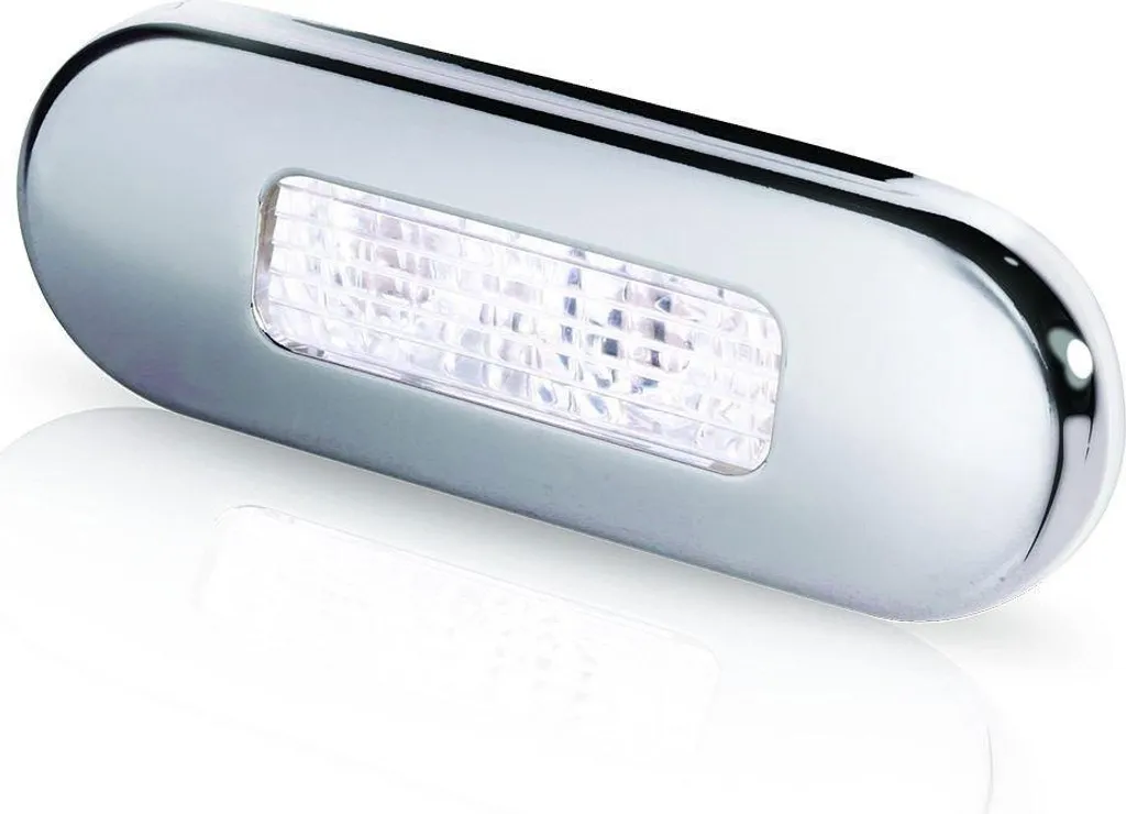 Lampe Segnapassi Inox Poli Blanc Chaud : Design Compact Hella Marine