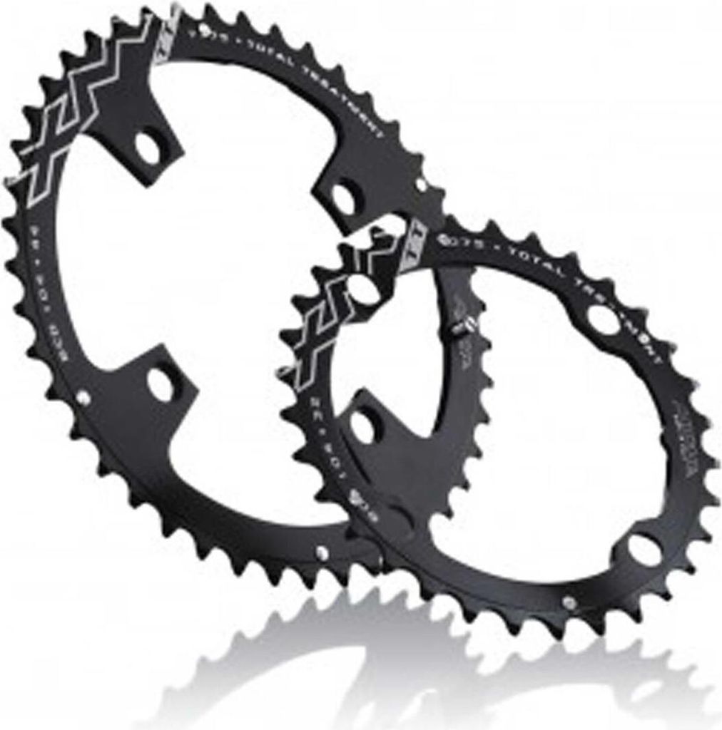 Miche CGXMSB6428B00 Kettenblatt MTB XM TT BCD 64 innen 28 Zähne, schwarz, 9-fach, schwarz