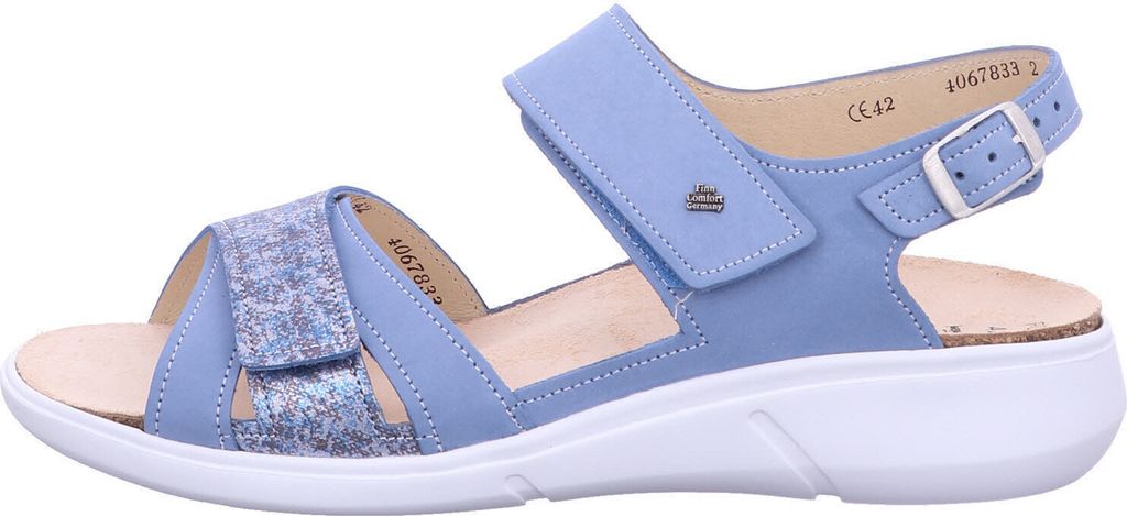 Finn Comfort Komfort Sandalen Damen 31383032333235 Blau 39 EU