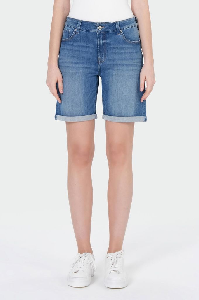 M.O.D Miracle of Denim Lucky Shorts Shorts Damen Face Blue