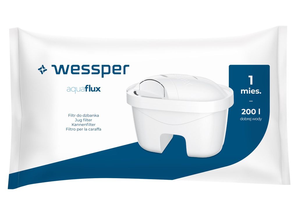 Wessper Cartucce Filtranti per l'acqua dura per Caraffa Filtrante 10 Pezzi, Ricambio per Dafi Unimax Aquaphor A5 BRITA Maxtra+ PHILIPS AWP212/10 | Filtraggio dell'acqua per Ridurre il Calcare il Cloro