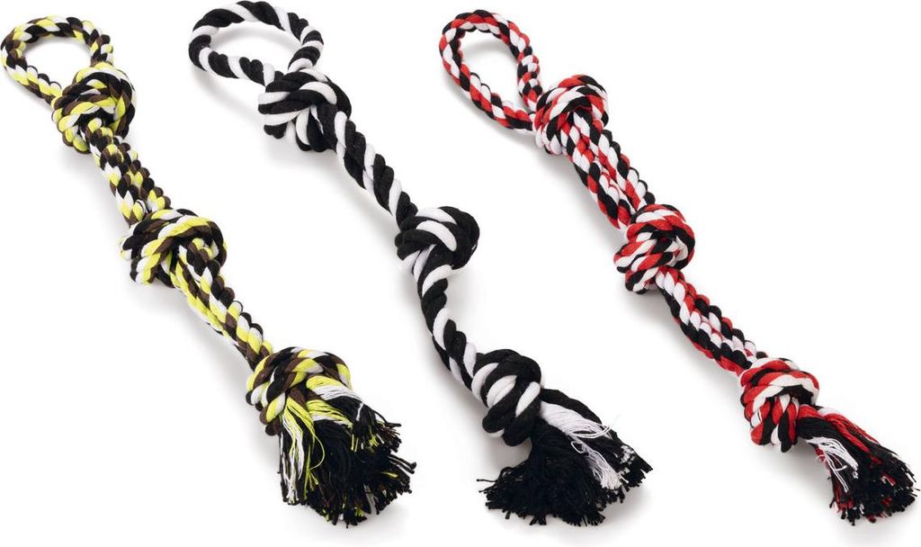 Beeztees Bino - Spieltau - 3 Knoten - 40 cm