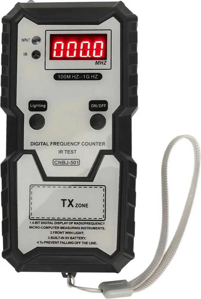 Testeur de fréquence haute précision avec affichage digital pour Key FOB