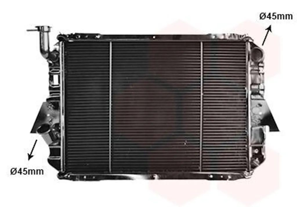 Radiateur de moteur pour Nissan Patrol K160 idéal remorquage
