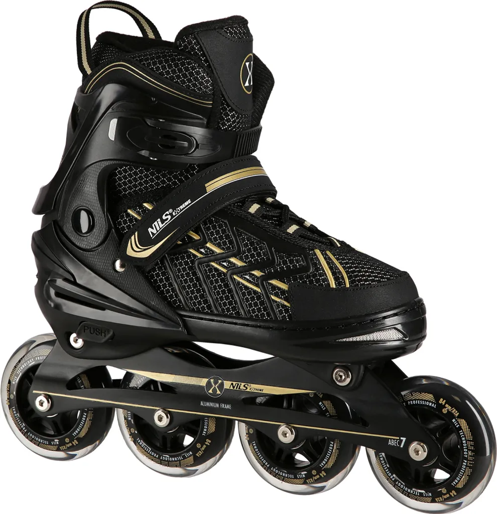 Patins en ligne fitness réglables roller de loisir ABEC7 hommes et femmes