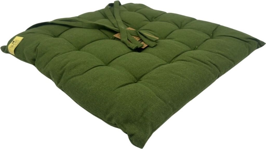 HOME ELEMENTS Cuscino trapuntato, 40 x 40 cm, verde menta, Immagine del prodotto 