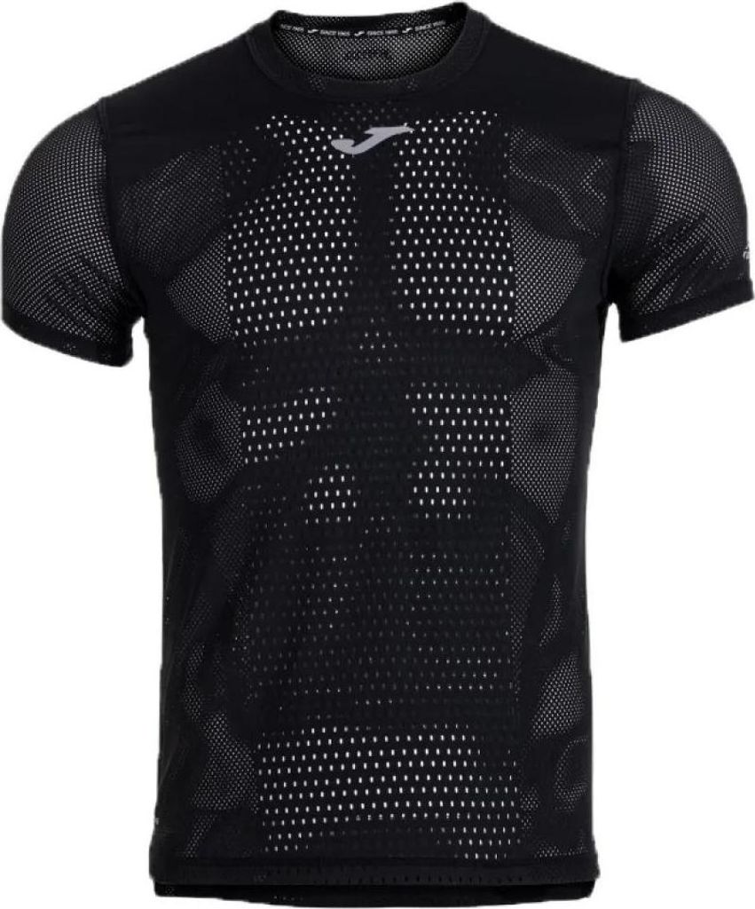 Joma Marathon Ii Kurzarm-t-shirt Schwarz M Mann Schwarz M