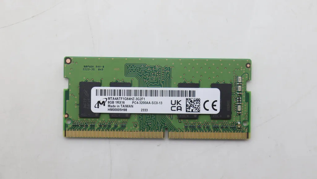 Mémoire 8GB DDR4 SoDIMM Lenovo pour Télétravail et Multitâche Fluide