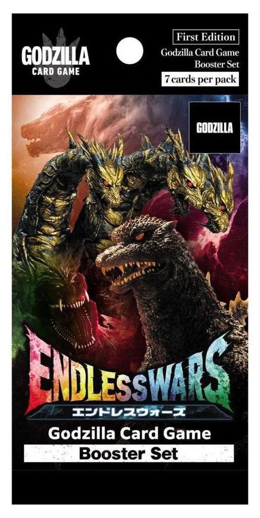 Godzilla Kartenspiel Set 4 Endless Wars Booster Pack ENG Produktbild 