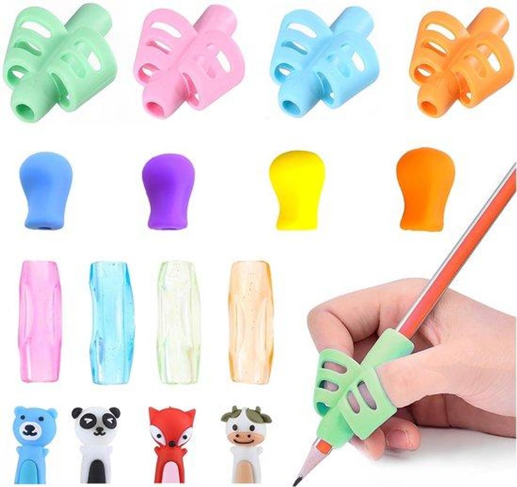 Ergonomische Schreibtischhalter für Kinder, Schreibhilfe für Kinderstifte, Stifthalter für Kleinkinder