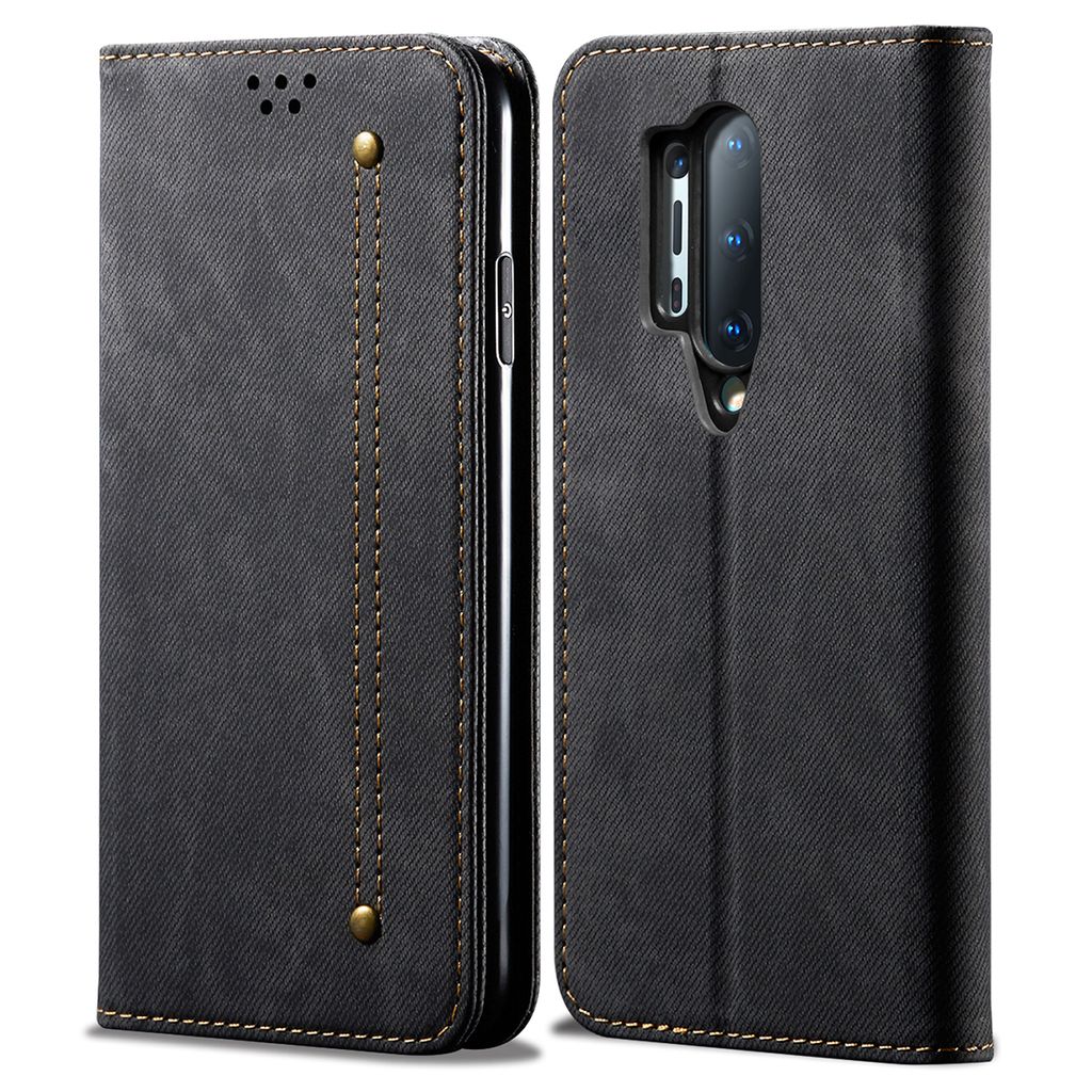 OnePlus 8 Pro Pouzdro, Kožené Peněženkové Pouzdro s Obrázek produktu 