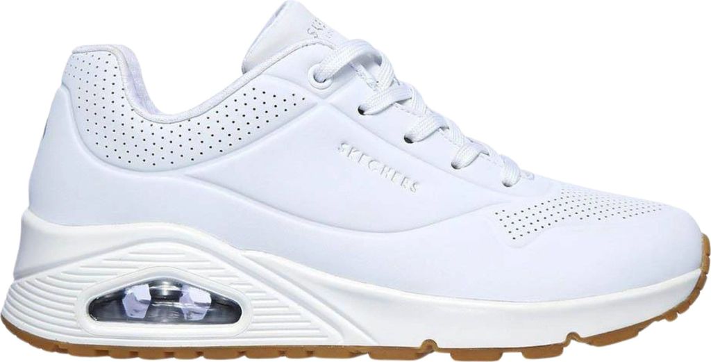 Skechers Damen Sportschuhe 73690-WHT Uno weiß r. 37