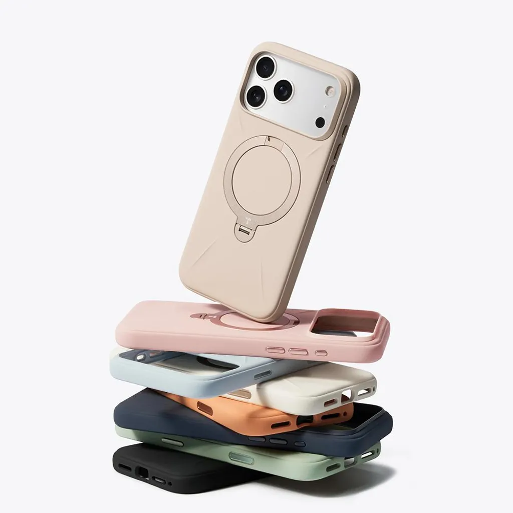 Housse en silicone bleu clair pour iPhone 17 Pro Max Torras Série QPRO