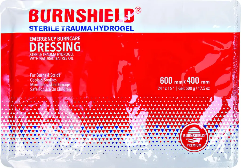 Burnshield Pansement Brûlures Compresse Stérile de 40 x 60 cm