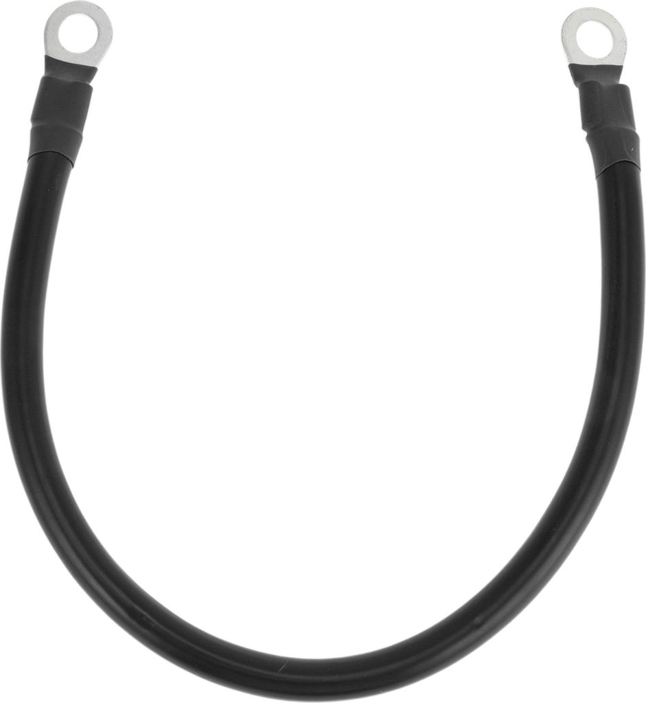 45cm 4AWG Batterie Wechselrichter Kabel 3/8" Batterie Kabel Verzinntes Kupfer Schwarz OT Typ