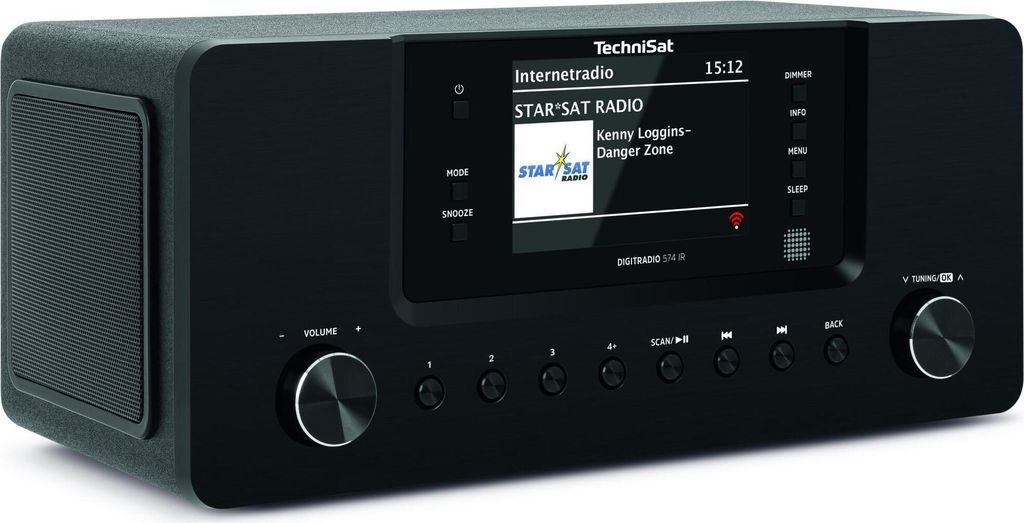TechniSat DAB+ Radio DigitRadio 574 IR schwarz (UKW, Produktbild 