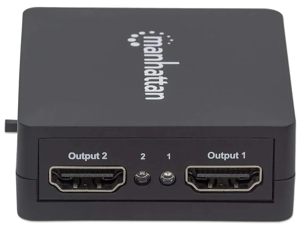 Splitter HDMI 2 ports Manhattan pour diffuser vers deux moniteurs 1080p - 4